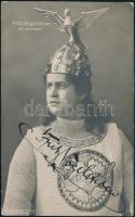 Fritz Vogelstorm német operaénekes aláírt fotólap / Autograph signed photo