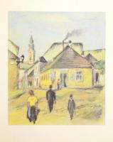 Végh Gusztáv: Tabán. Pereházy Károly szövegével. Bp., é.n., Képzőművészeti Alap Kiadóvállalata. Kiad...