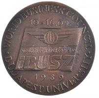 Nagy István János (1938-) 1989. "Buda - Pest / WORLD BUSINESS COUNCIL - BUDAPEST UNIVERSITY 10-...