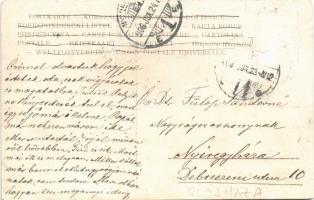 1906 Orosháza, park hölgyekkel. photo (Rb)