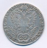 Ausztria 1810A 20kr Ag "I. Ferenc" (6,64g) T:2- Austria 1810A 20 Kreuzer Ag "Franz I&...