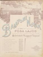 cca 1900-1910 Kottagyűjtemény, benne 10-12 művel, közte: 

[Liszt Ferenc] F. Liszt: Rhapsodie Hong...