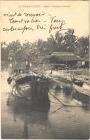 1911 Sa Dec, Sadec, Cochinchine; Joncque annamite / boats (EK)