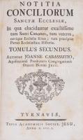 Joanne Cabassutio: Notitia Conciliorum Sanctae Ecclesiae. In qua elucidantur exactissime tum Sacri C...