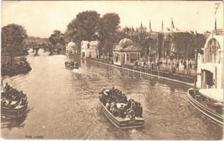 Wembley, The Lake, British Empire Exhibition 1924 (EK)