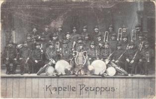 Kapelle Peuppus / Bavarian brass band, founded by Jakob Peuppus (1859-1905) in Munich (fa)