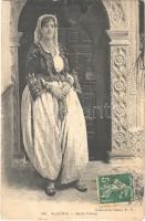 1909 Algerie, Belle Fatma / Algerian folklore, lady (EK)