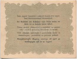 1848. 10Ft "Kossuth bankó" hátlapon "...BÜNTETETTNEK" sajtóhiba T:III restaurált...