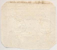 Franciaország 1793. 50s "Assignata" vízjellel és szárazpecséttel T:III szép papír
France ...