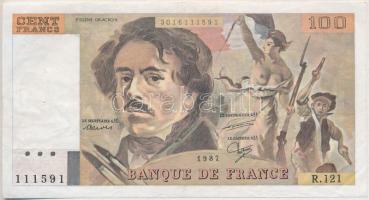Franciaország 1987. 100Fr T:III France 1987. 100 Francs C:F Krause 154.c