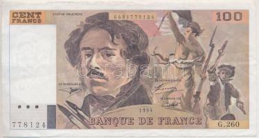 Franciaország 1994. 100Fr T:III  France 1994. 100 Francs C:F Krause 152.h