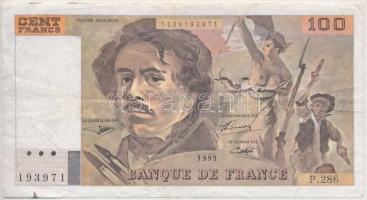 Franciaország 1995. 100Fr T:III  France 1995. 100 Francs C:F Krause 152.h