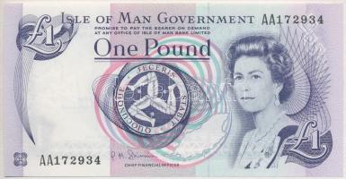 Man-sziget 2009. 1Ł Szign.: Shimmin T:I  Isle of Man 2009. 1 Pound Sign.: Shimmin C:UNC