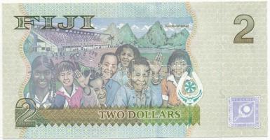 Fidzsi-szigetek 2012. 2$ T:I 
Fiji 2012. 2 Dollars C:UNC
