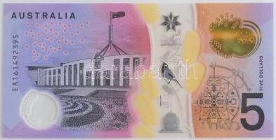 Ausztrália 2016. 5$ T:I
Australia 2016. 5 Dollars C:UNC