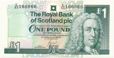 Skócia 2001. 1Ł T:I Scotland 2001. 1 Pound C:UNC