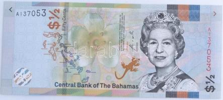 Bahamák 2019. 1/2$ T:I  Bahamas 2019. 1/2 Dollar C:UNC  Krause 77.a