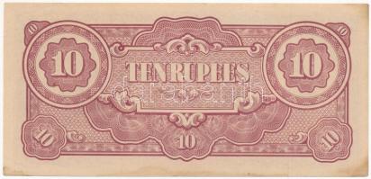 Burma / Japán megszállás 1942-1944. 10R T:II hajtatlan, fo. Burma / Japanese occupation 1942-1944. 1...