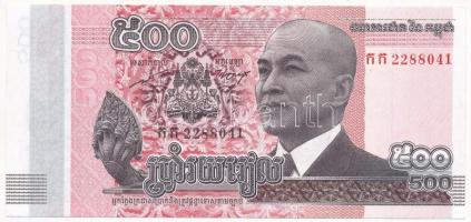 Kambodzsa 2014. 500R T:I Cambodia 2014. 500 Riels C:UNC