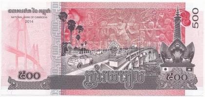 Kambodzsa 2014. 500R T:I
Cambodia 2014. 500 Riels C:UNC