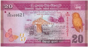 Srí Lanka 2015. 20R T:I  Sri Lanka 2015. 20 Rupees C:UNC
