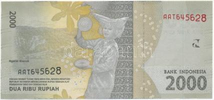 Indonézia 2016. 2000R T:I- 
Indonesia 2016. 2000 Rupiah C:AU