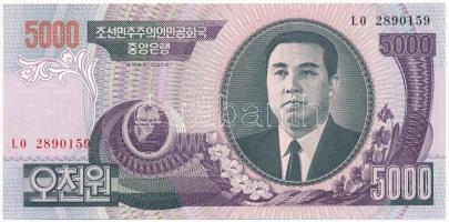 Észak-Korea 2006. 5000W T:I  North Korea 2006. 5000 Won C:UNC