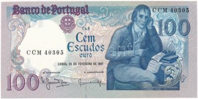 Portugália 1981. 100E T:I Portugal 1981. 100 Escudos C:UNC Krause 178