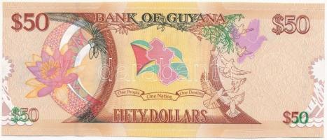 Guyana 2016. 50$ T:I 
Guyana 2016. 50 Dollars C:UNC