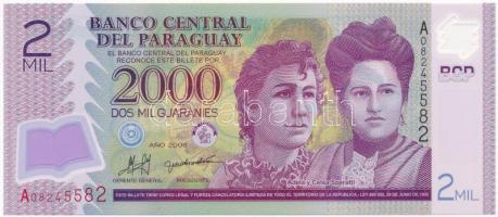 Paraguay 2008. 2000G T:I  Paraguay 2008. 2000 Guaranies C:UNC