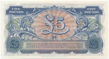 Nagy-Britannia / Katonai kiadás 1958. 5P T:I
Great-Britain / British Armed Forces 1958. 5 Pound C:U...