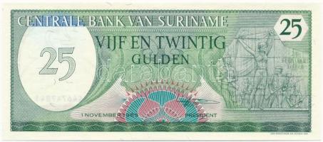 Suriname 1985. 25G T:I  Suriname 1985. 25 Gulden C:UNC