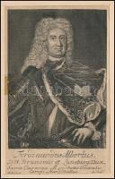 cca 1700-1720 Johann Georg Beck (1676-1722): Ferdinandus Albertus, D: G: Brunsvic: et Luneburg Dux, ...