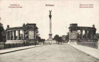 Budapest Andrássy út, Millenium Emlékmű
