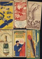 6 db jobb számolócédula / 6 counting slips