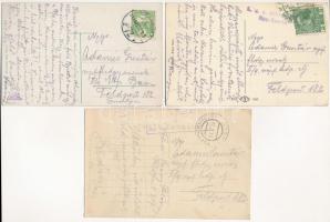 6 db RÉGI képeslap: Szabadka, Rimaszombat, Budapest, Chelm, Nowy Sacz / 6 pre-1945 postcards: Suboti...