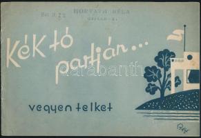 1941 Balatonföldvár, "Kék tó partján... vegyen telket" tájékoztató prospektus