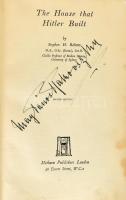 Stephen Henry Roberts: The House That Hitler Built. London, 1937, Methuen. Második kiadás. Angol nye...