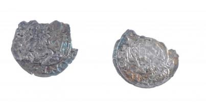 2db-os hiányos, rossz tartású denár tétel, benne 1564K-B Denár Ag "I. Ferdinánd" T:3