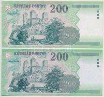 1998. 200Ft "FB" + 2005. 200Ft "FC" T:I,I- Adamo F53.1