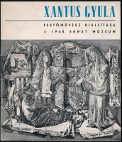 1968 Xantus Gyula (1919-1993) festő aláírása kiállítási katalógusában
