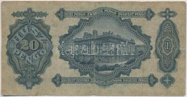 1930. 20P "C 318 028599" T:III,III- ragasztónyom Adamo P11