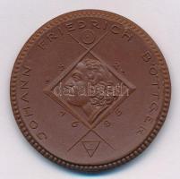 Német Birodalom / Schleiz 1922. 5M barna porcelán szükségpénz T:1-
German Empire / Schleiz 1922. 5 ...