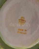 Zsolnay eozin mázas kancsó, jelzett, apró mázhibákkal, m: 28 cm