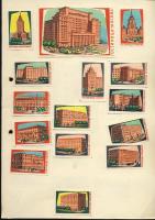 kb 280 darabos szovjet gyufacímkegyűjtemény