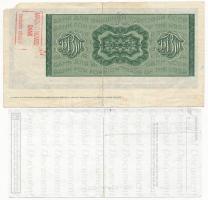 Szovjetunió DN "A Szovjetunió Külkereskedelmi Bankja, Moszkva" 50R utazási csekkek magyar ...