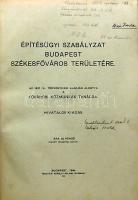 1940 Budapest Építésügyi szabályzat
