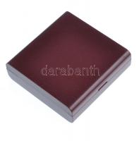 2002. "Kossuth-emléknap 2002. Szeptember 21." zománcozott fém plakett kissé sérült dísztok...