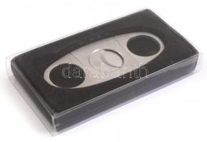 Szivarvágó eredeti dobozában 9 cm