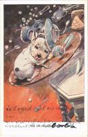 1928 Ezt jól megcsináltam / Bonzo Dog. B.K.W.I. Bonzo-Serie XIII/2. s: G. E. Studdy